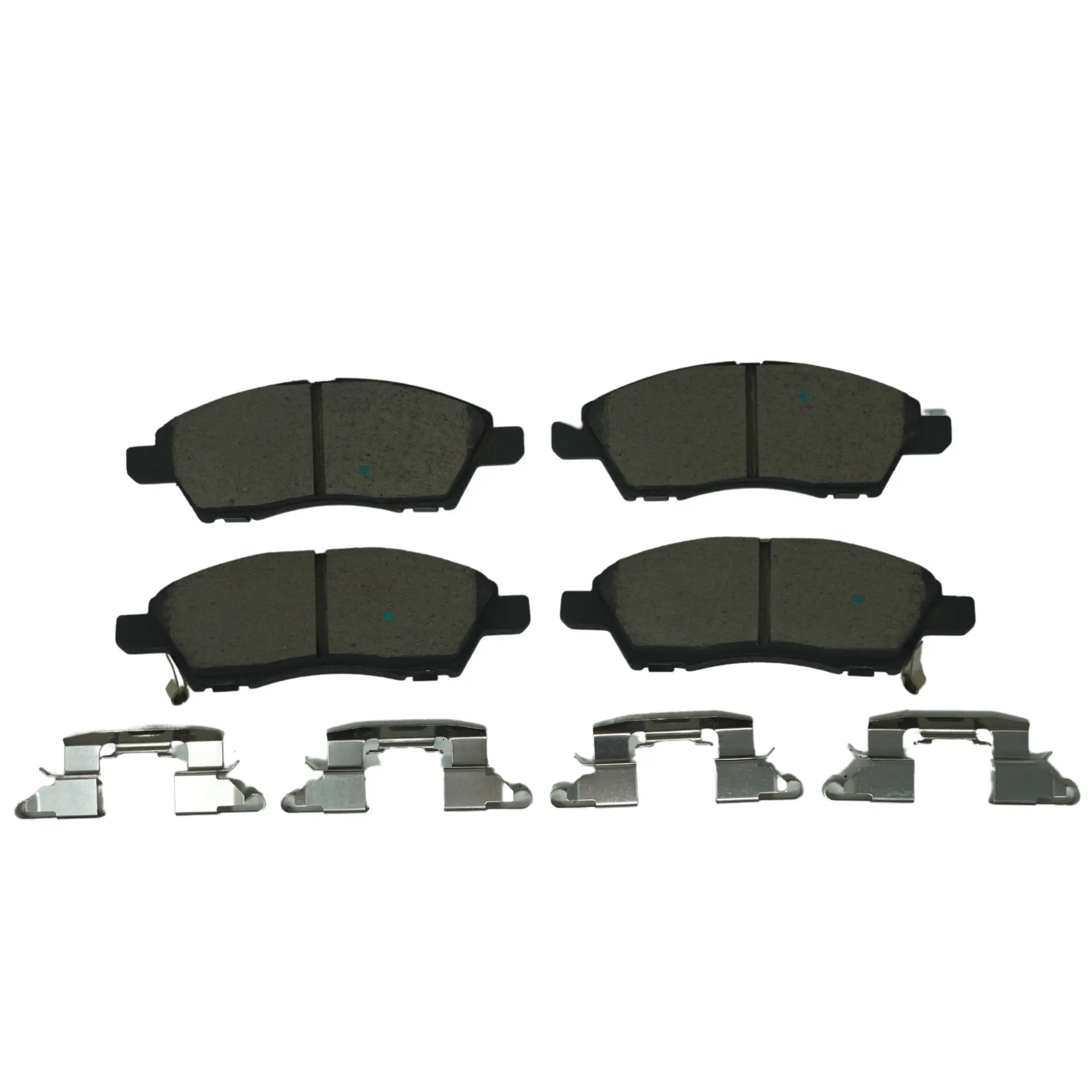 Bremex Ceramic Front Disc Brake Pad Set With Hardware