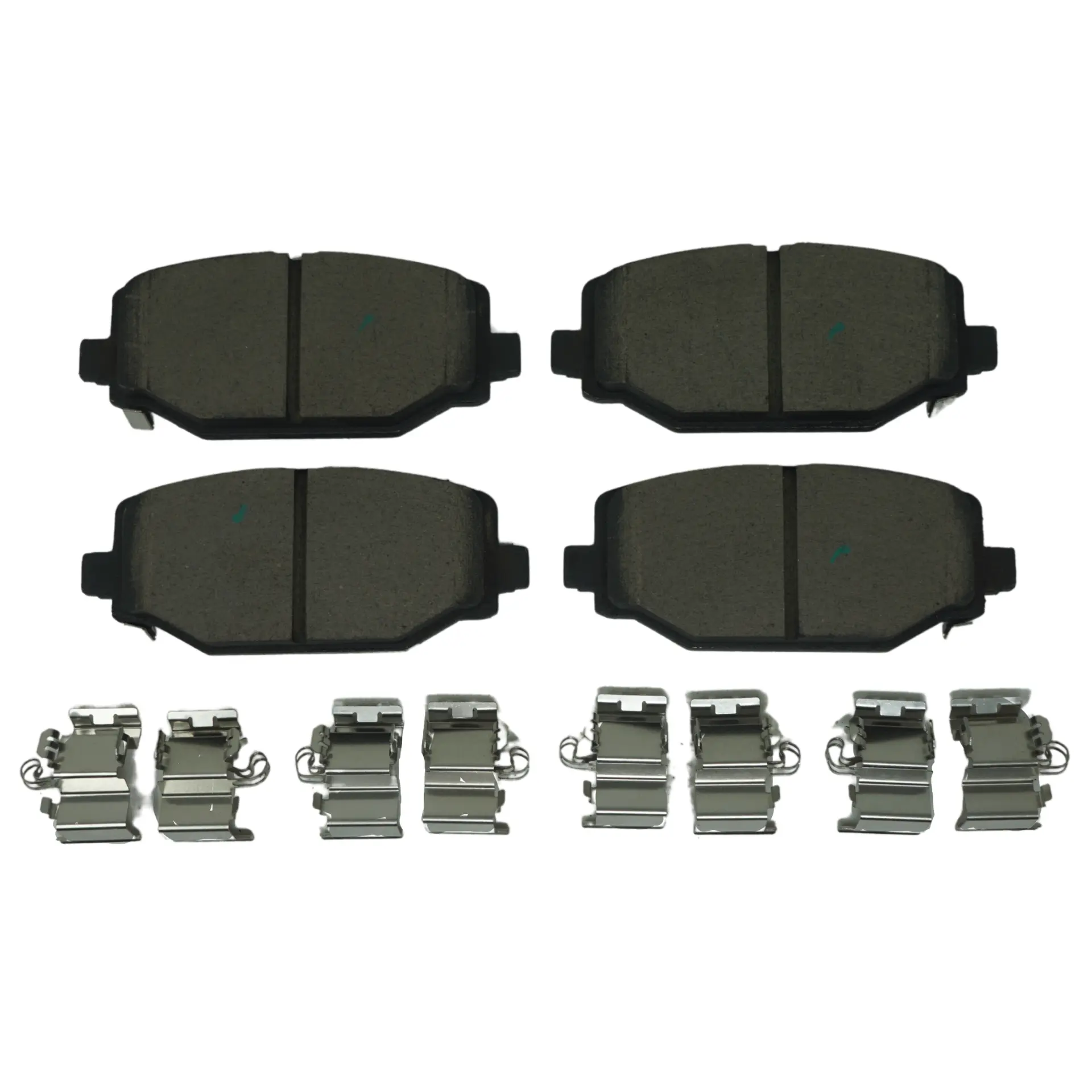 Bremex Ceramic Rear Disc Brake Pad Set With Hardware
