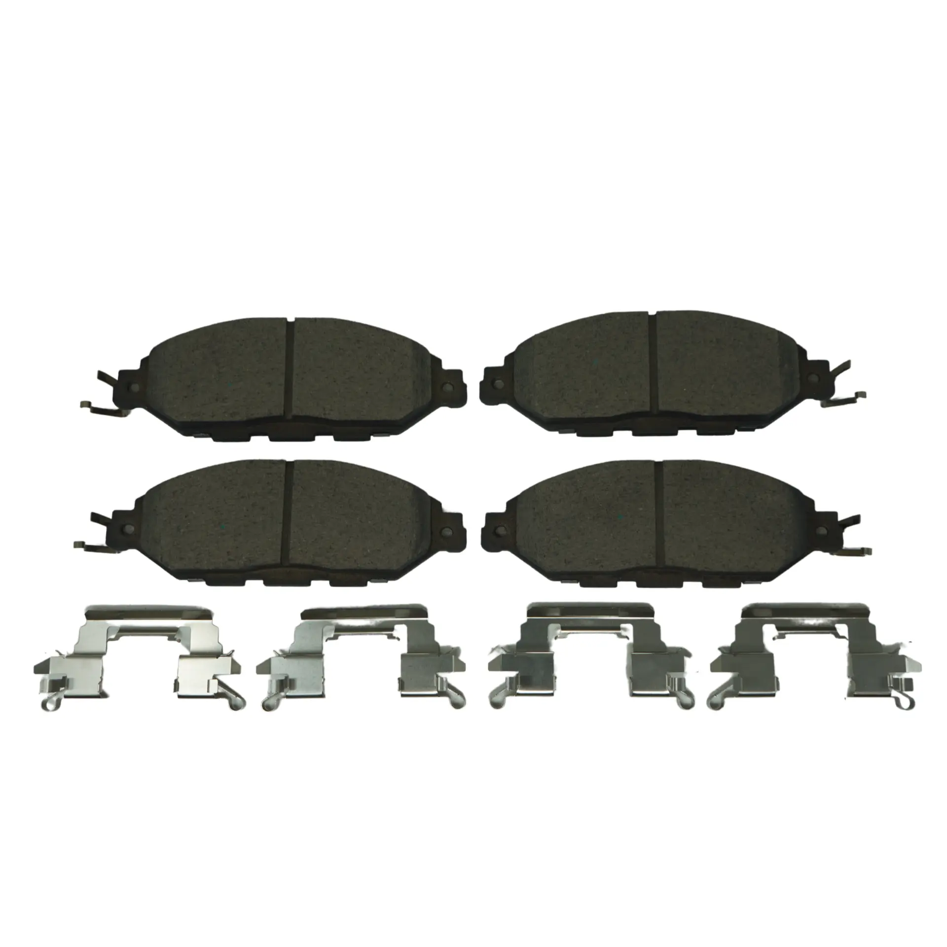 Bremex Ceramic Front Disc Brake Pad Set With Hardware