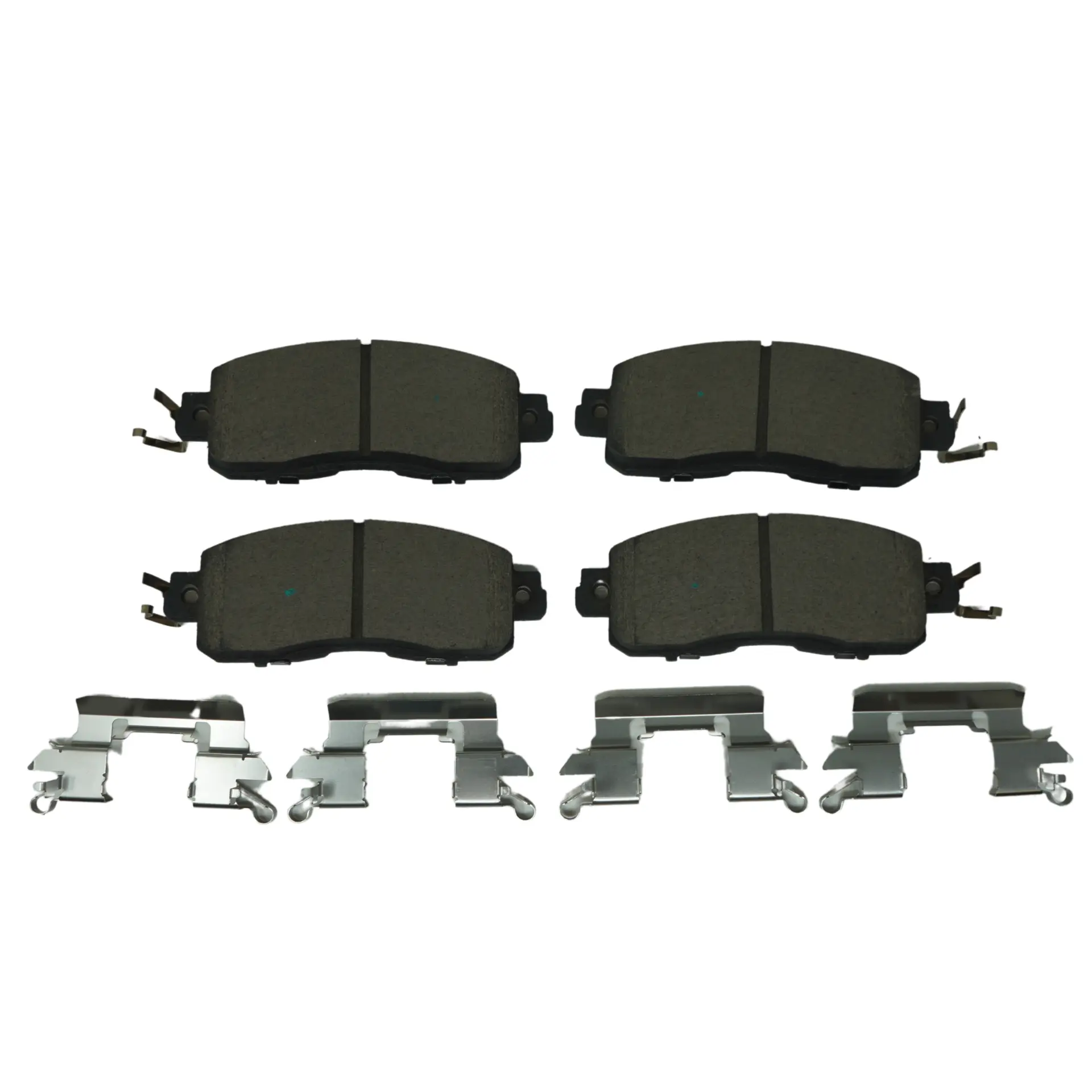 Bremex Ceramic Front Disc Brake Pad Set With Hardware
