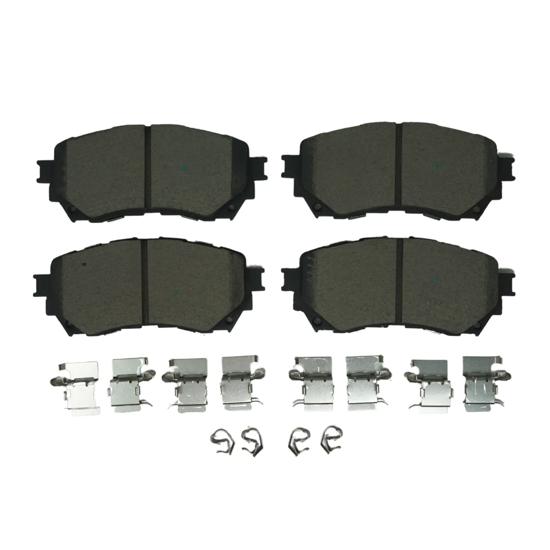 Bremex Ceramic Front Disc Brake Pad Set With Hardware