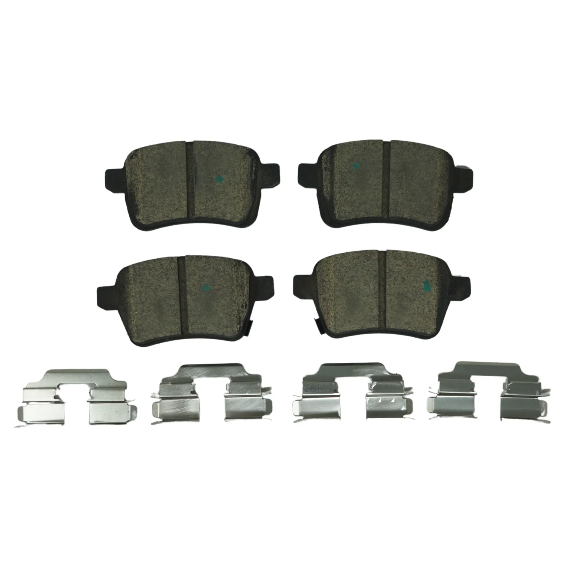 Bremex Ceramic Rear Disc Brake Pad Set With Hardware