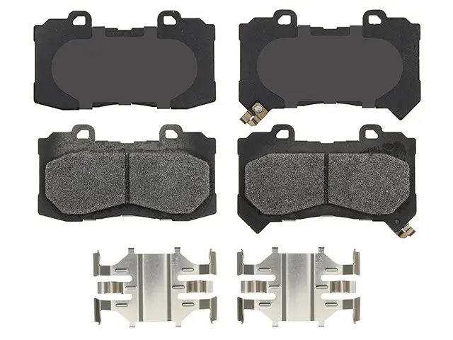 Bremex Ceramic Front Disc Brake Pad Set With Hardware