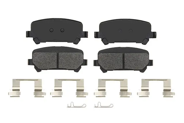 Bremex Ceramic Rear Disc Brake Pad Set With Hardware