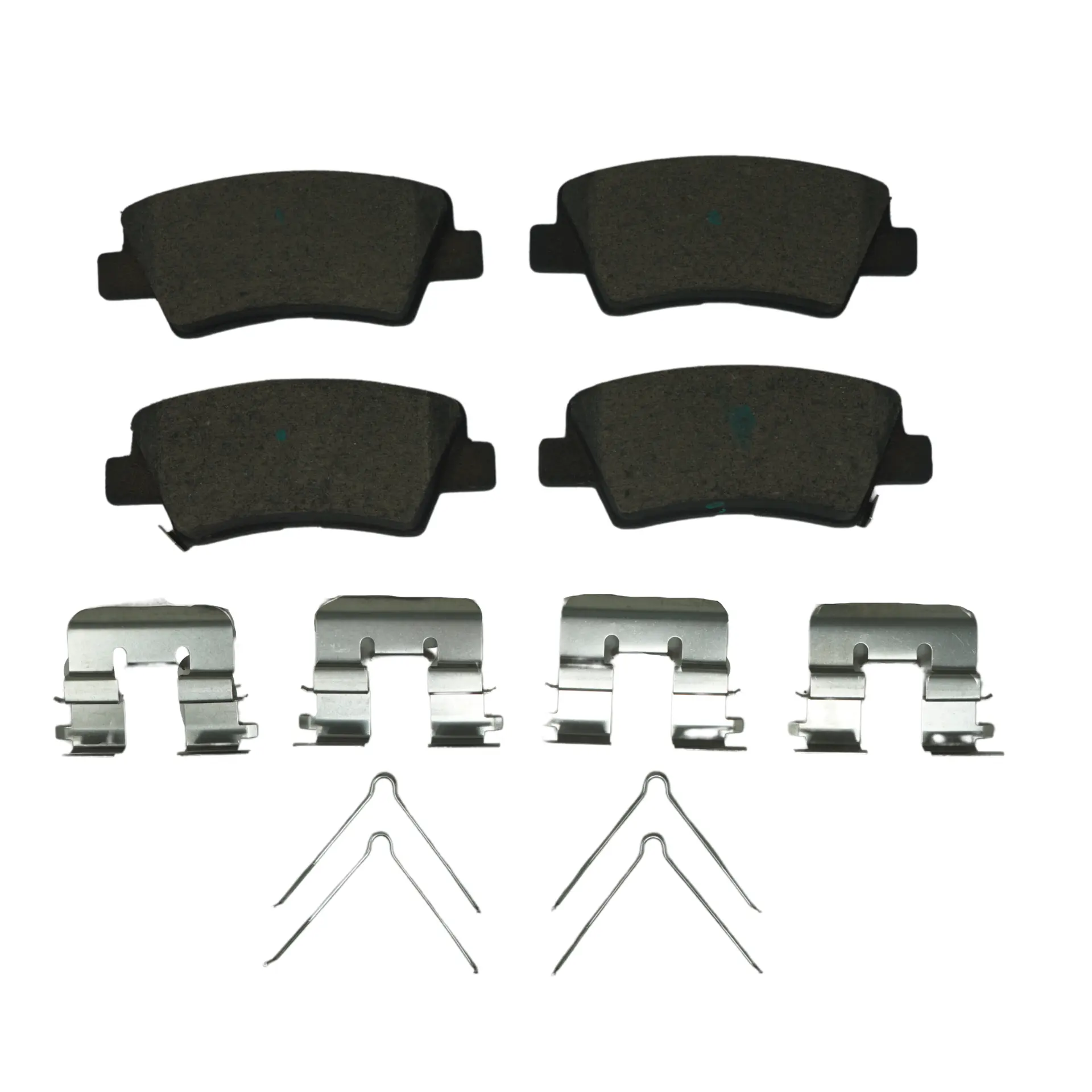Bremex Ceramic Rear Disc Brake Pad Set With Hardware