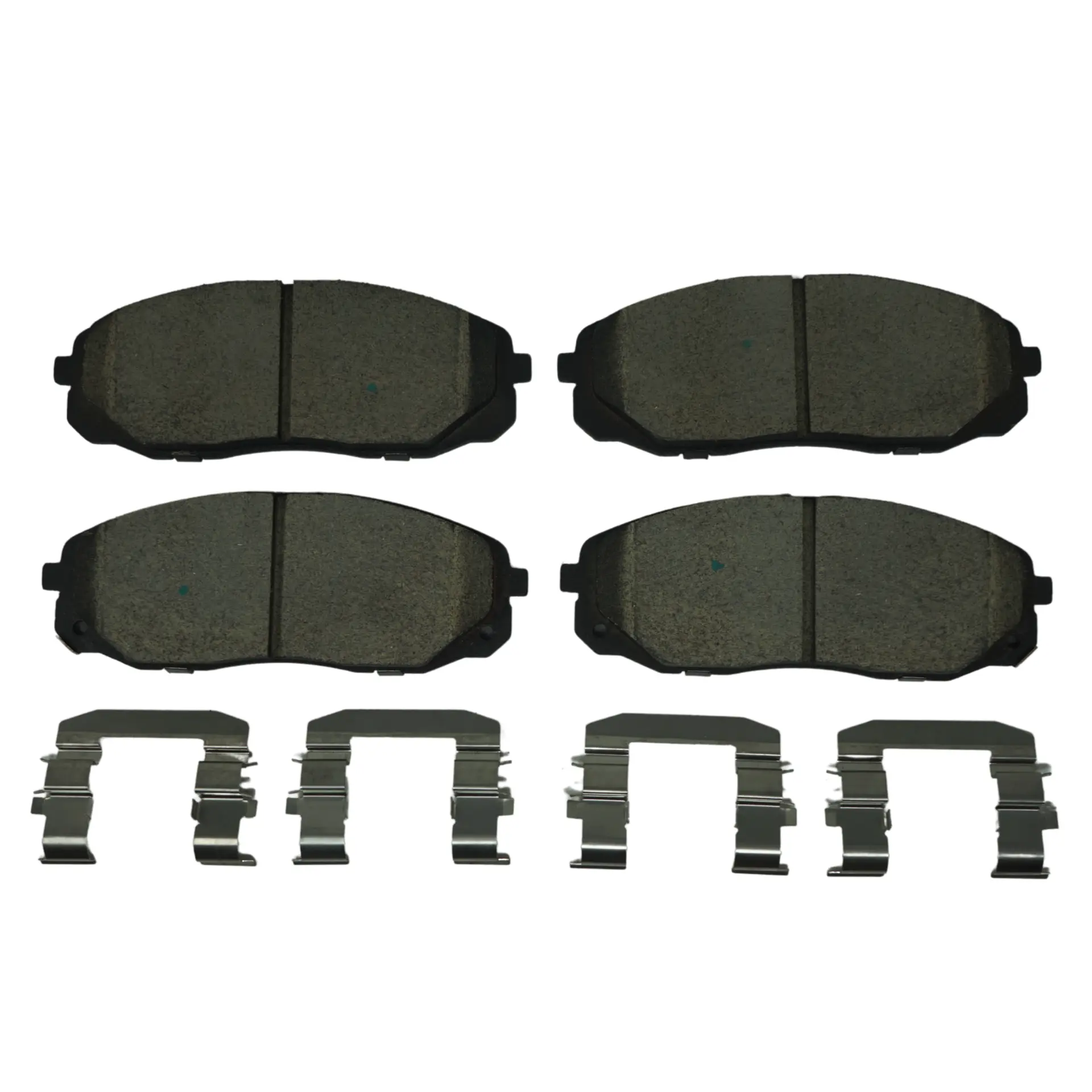 Bremex Ceramic Front Disc Brake Pad Set With Hardware