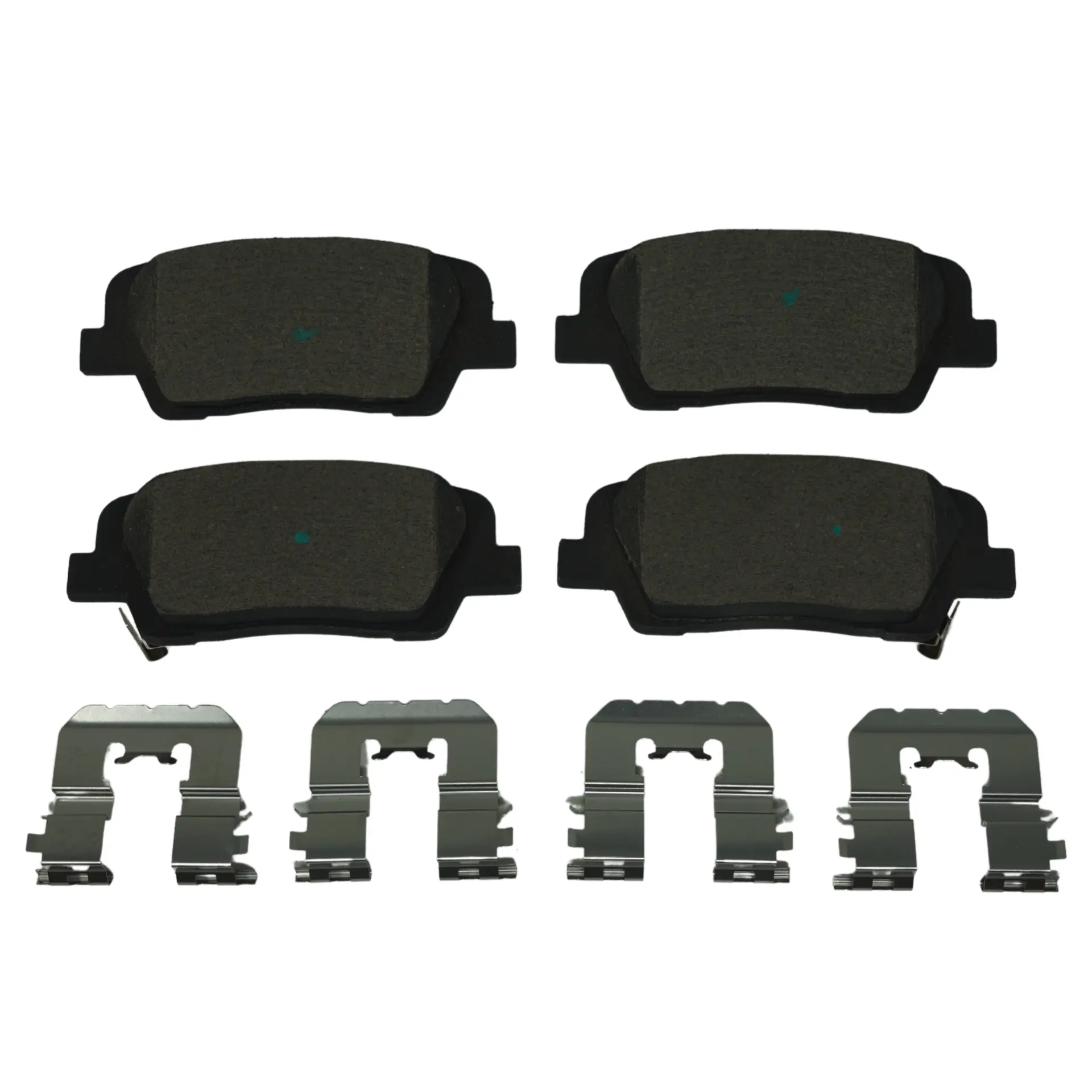 Bremex Ceramic Rear Disc Brake Pad Set With Hardware