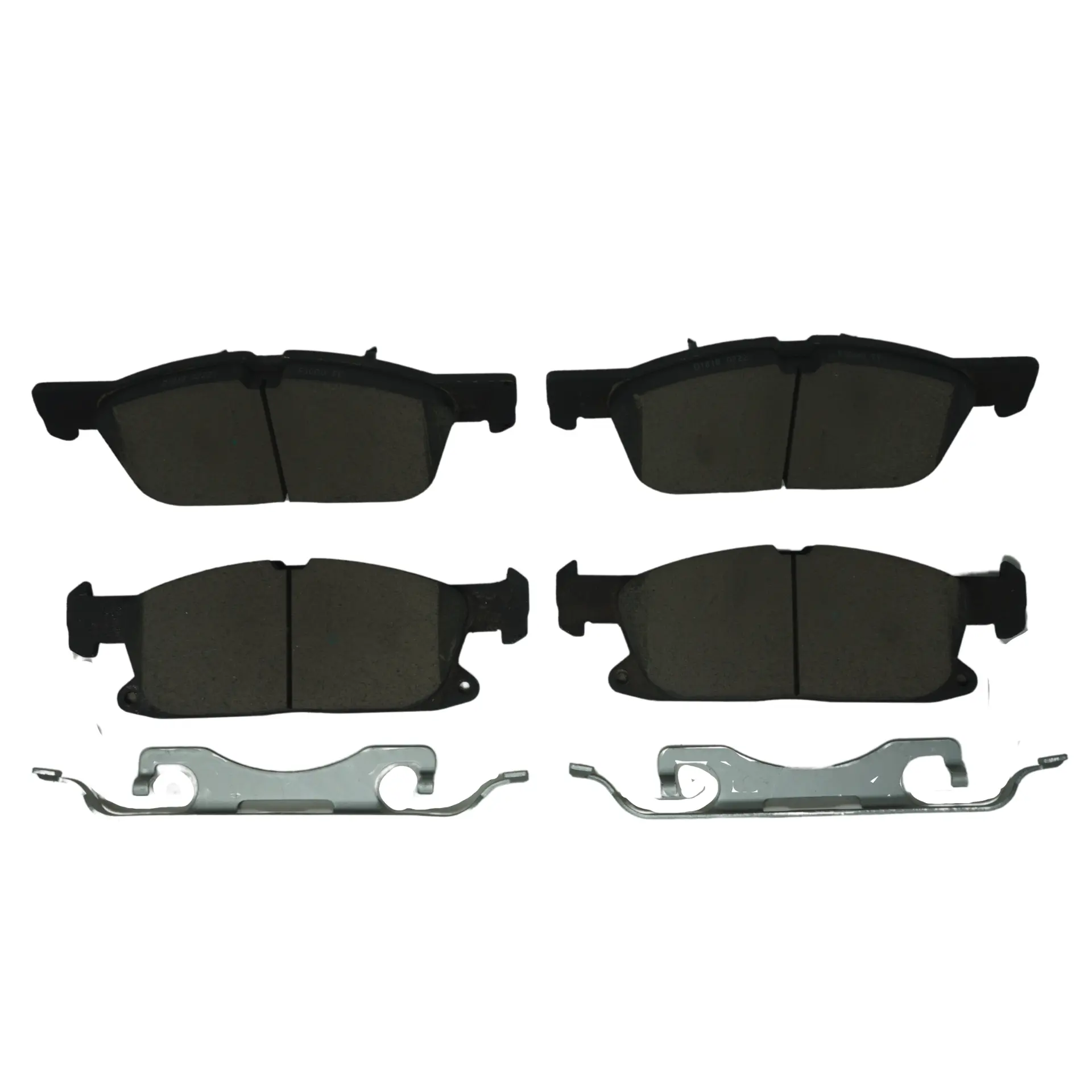 Bremex Ceramic Front Disc Brake Pad Set With Hardware