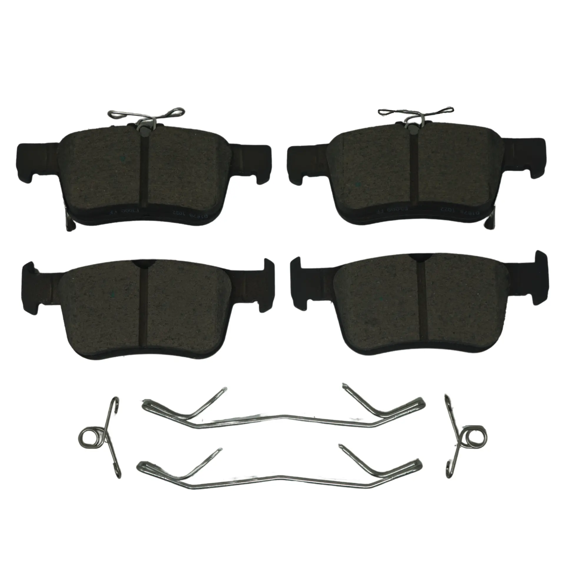 Bremex Ceramic Rear Disc Brake Pad Set With Hardware