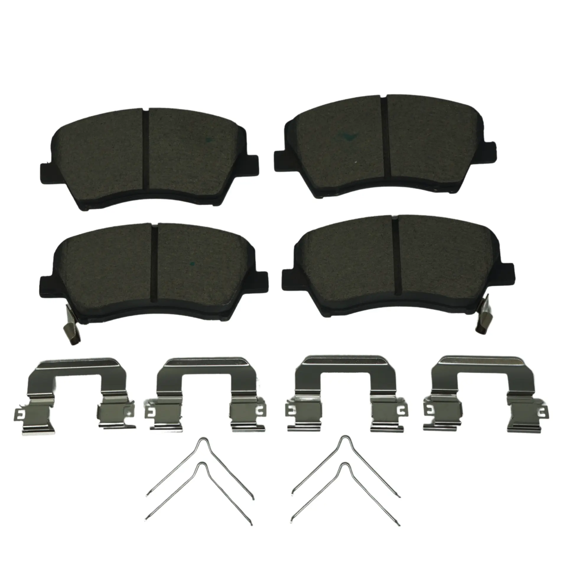 Bremex Ceramic Front Disc Brake Pad Set With Hardware