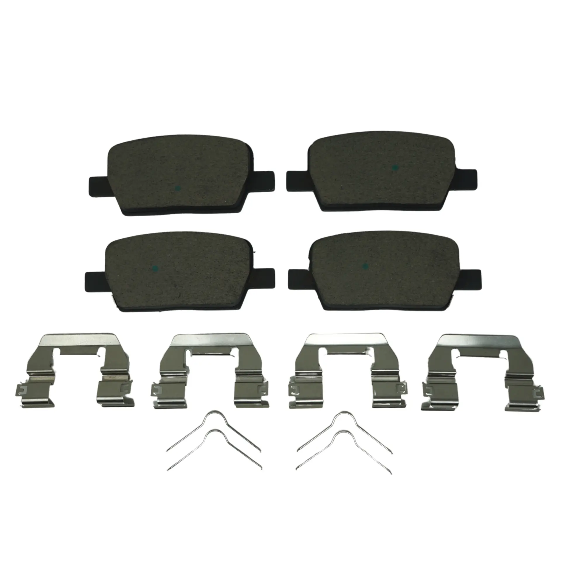 Bremex Ceramic Rear Disc Brake Pad Set With Hardware