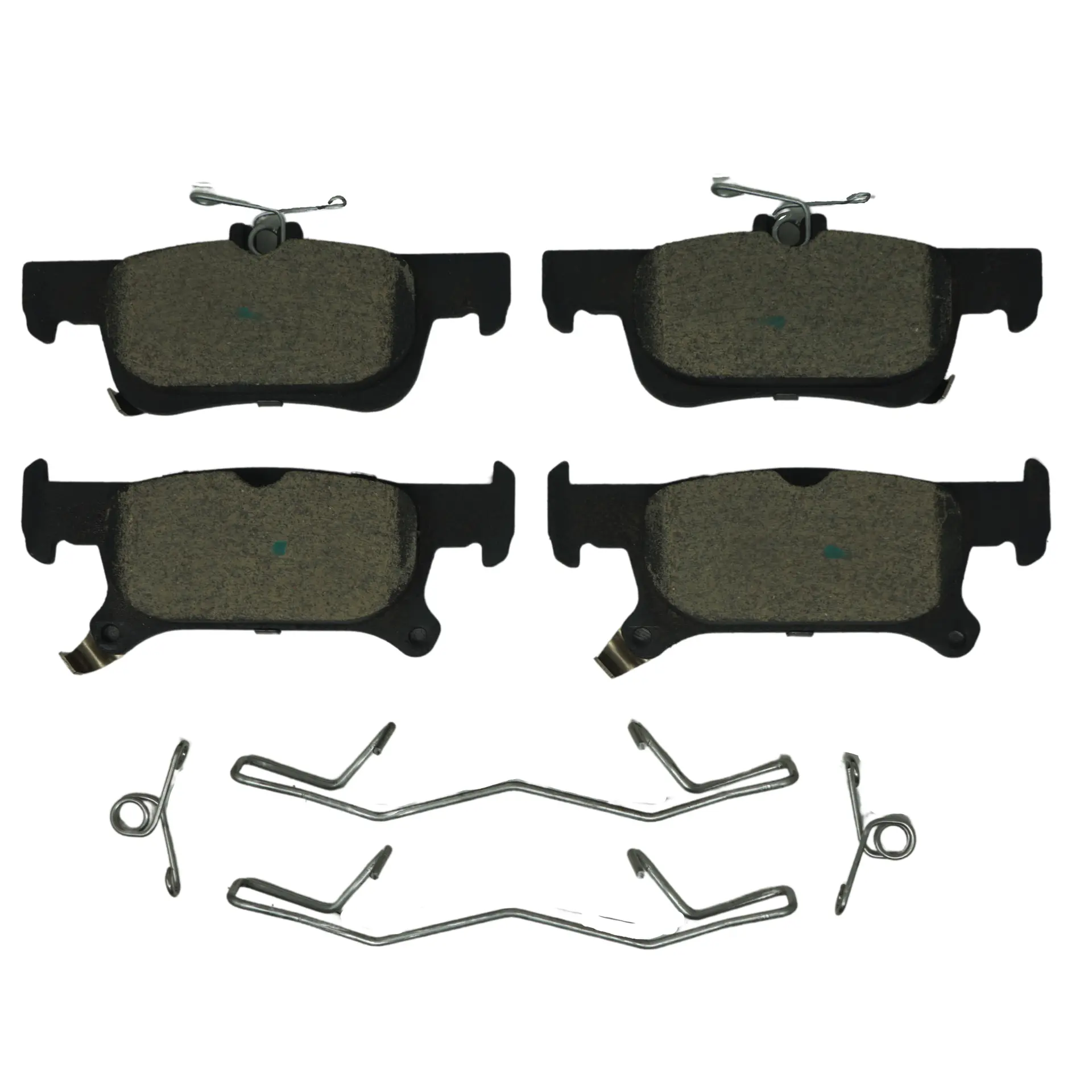Bremex Ceramic Rear Disc Brake Pad Set With Hardware