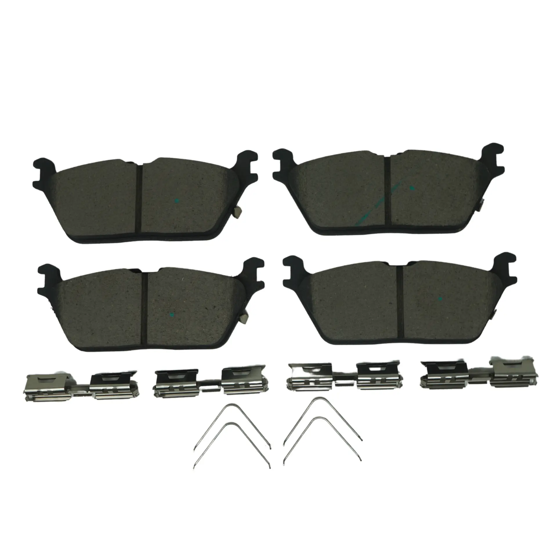 Bremex Ceramic Rear Disc Brake Pad Set With Hardware