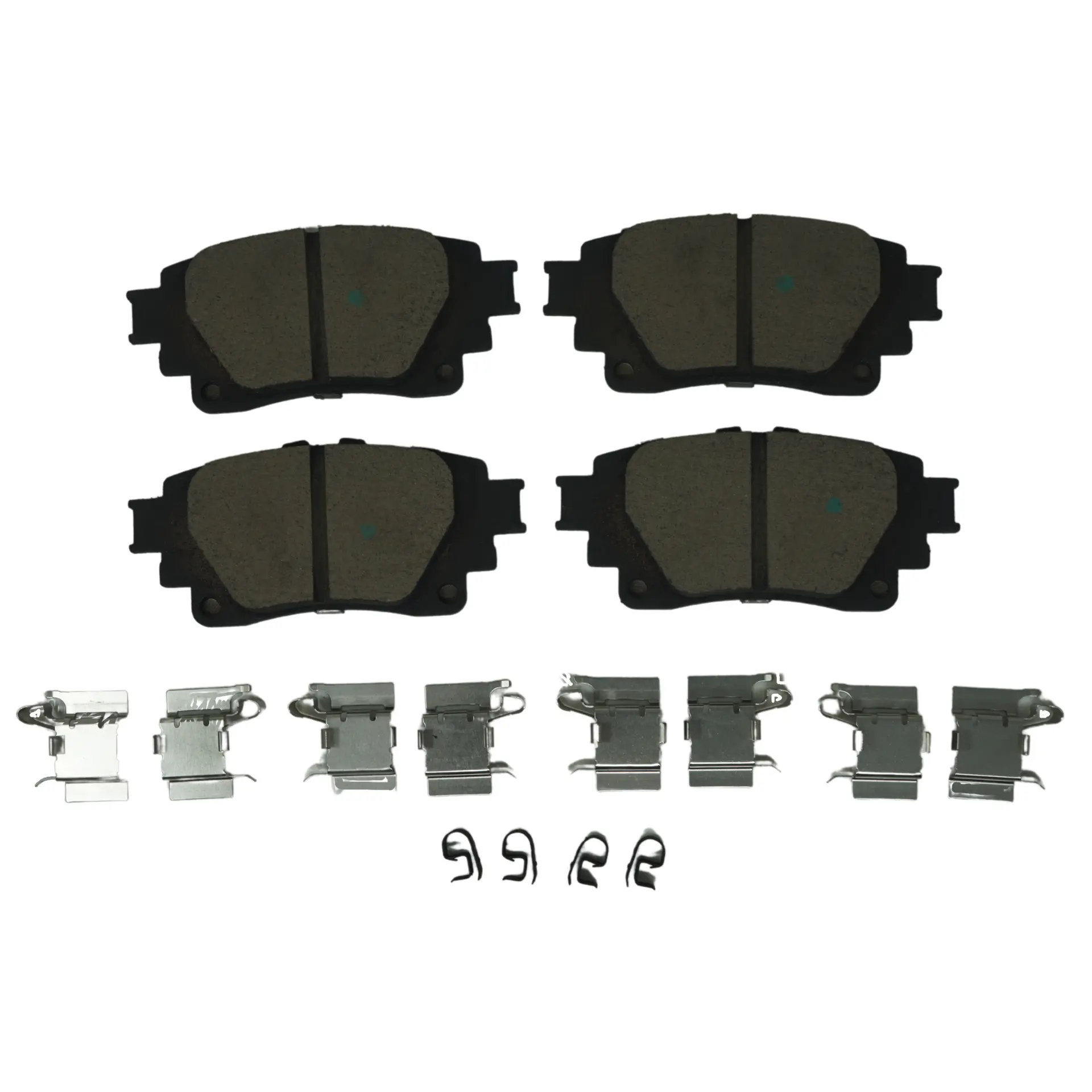 Bremex Ceramic Rear Disc Brake Pad Set With Hardware
