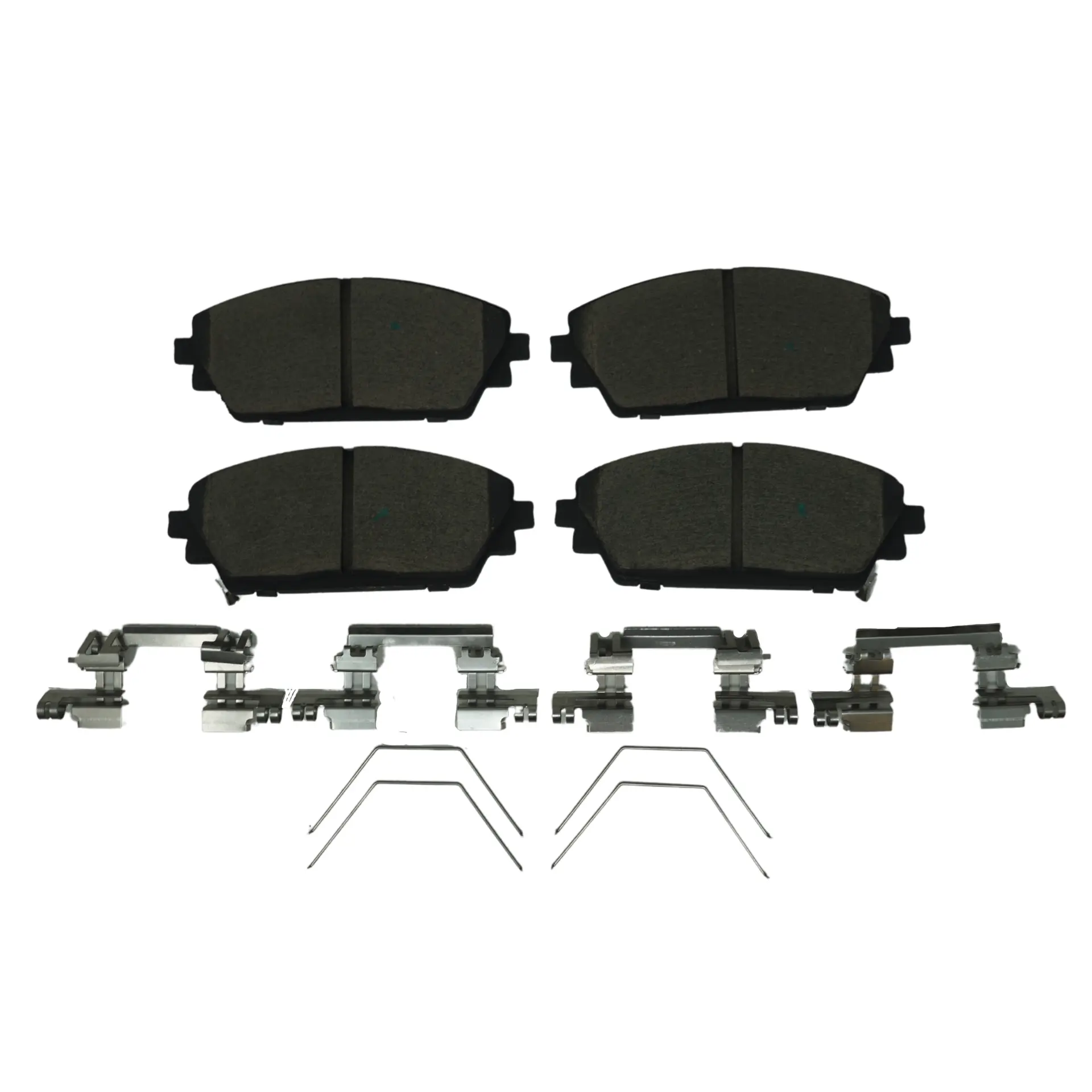 Bremex Ceramic Front Disc Brake Pad Set With Hardware