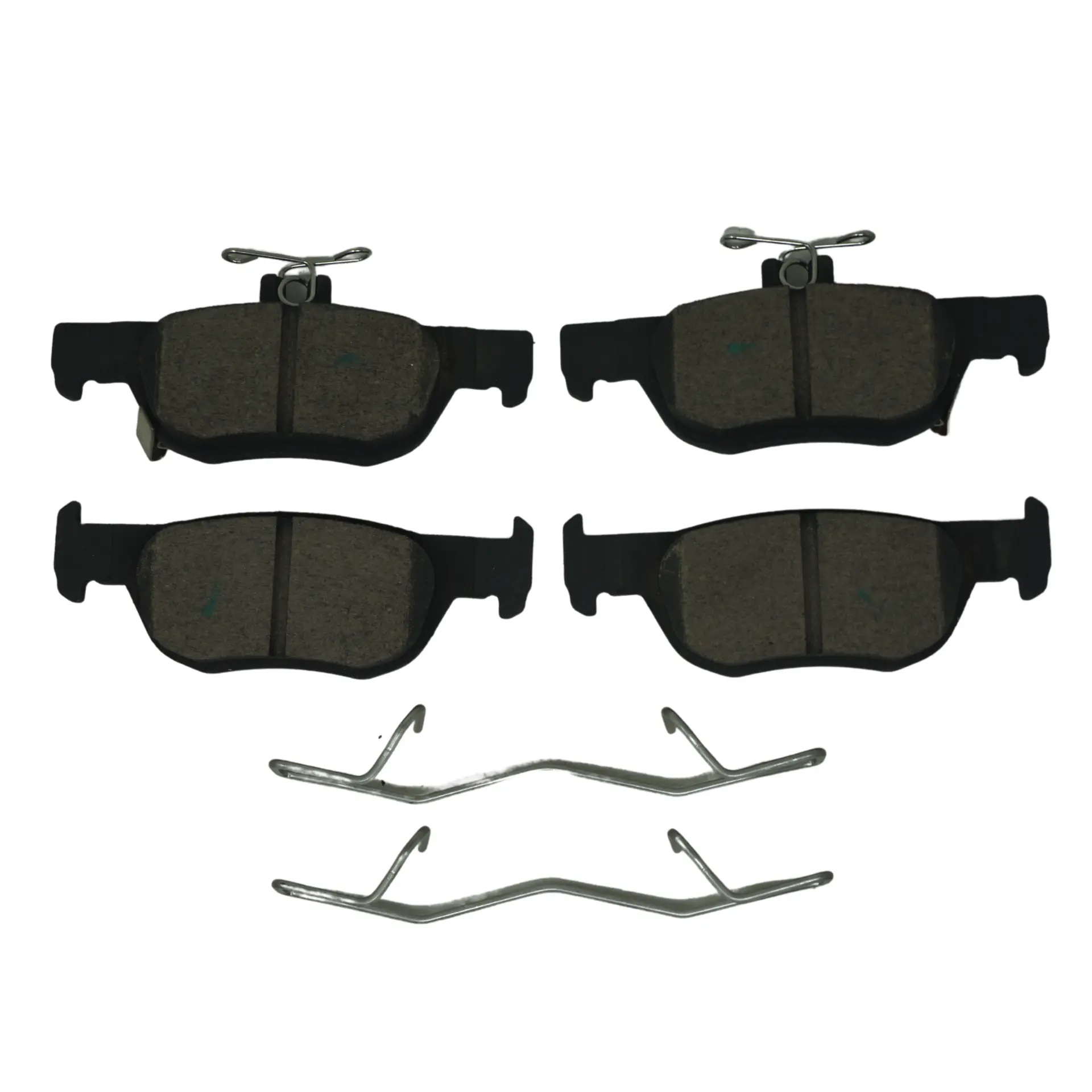 Bremex Ceramic Rear Disc Brake Pad Set With Hardware