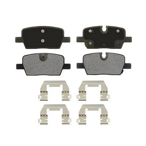 Bremex Ceramic Rear Disc Brake Pad Set With Hardware