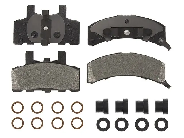 Bremex Ceramic Front Disc Brake Pad Set With Hardware