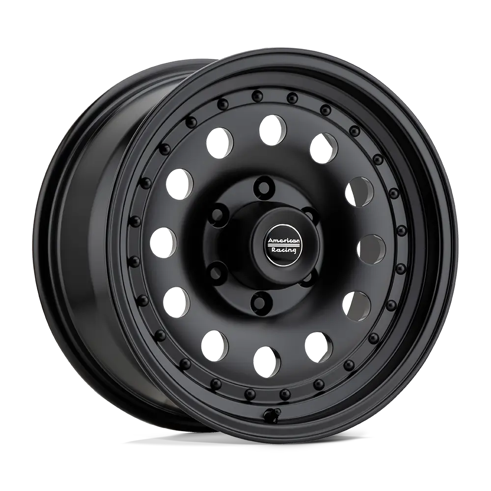 American Racing AR62 Outlaw 15X7 5X120.65  50mm Satin Black - image principale du produit