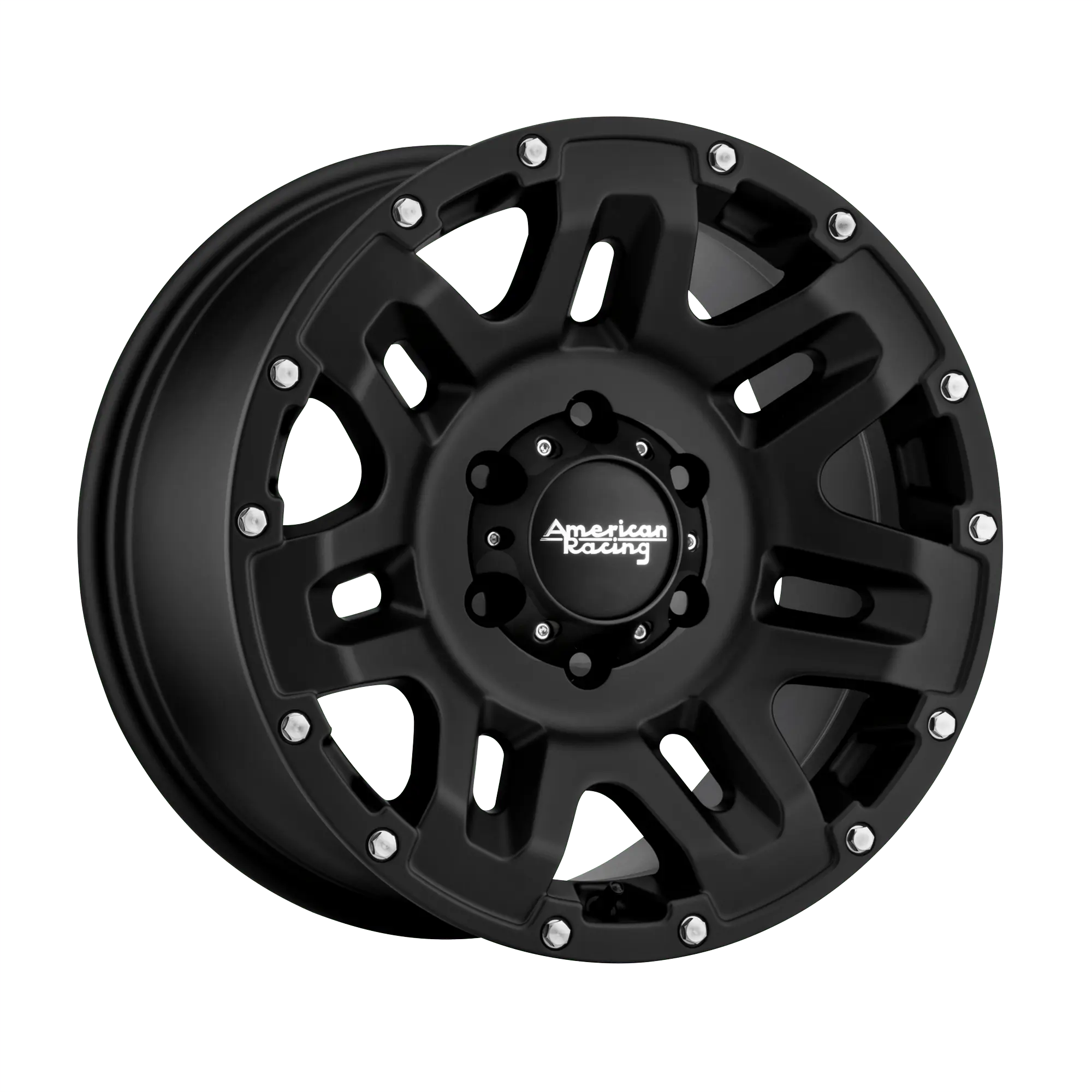 American Racing AR200 Yukon 18X8.5 8X170  15mm Cast Iron Black - image principale du produit