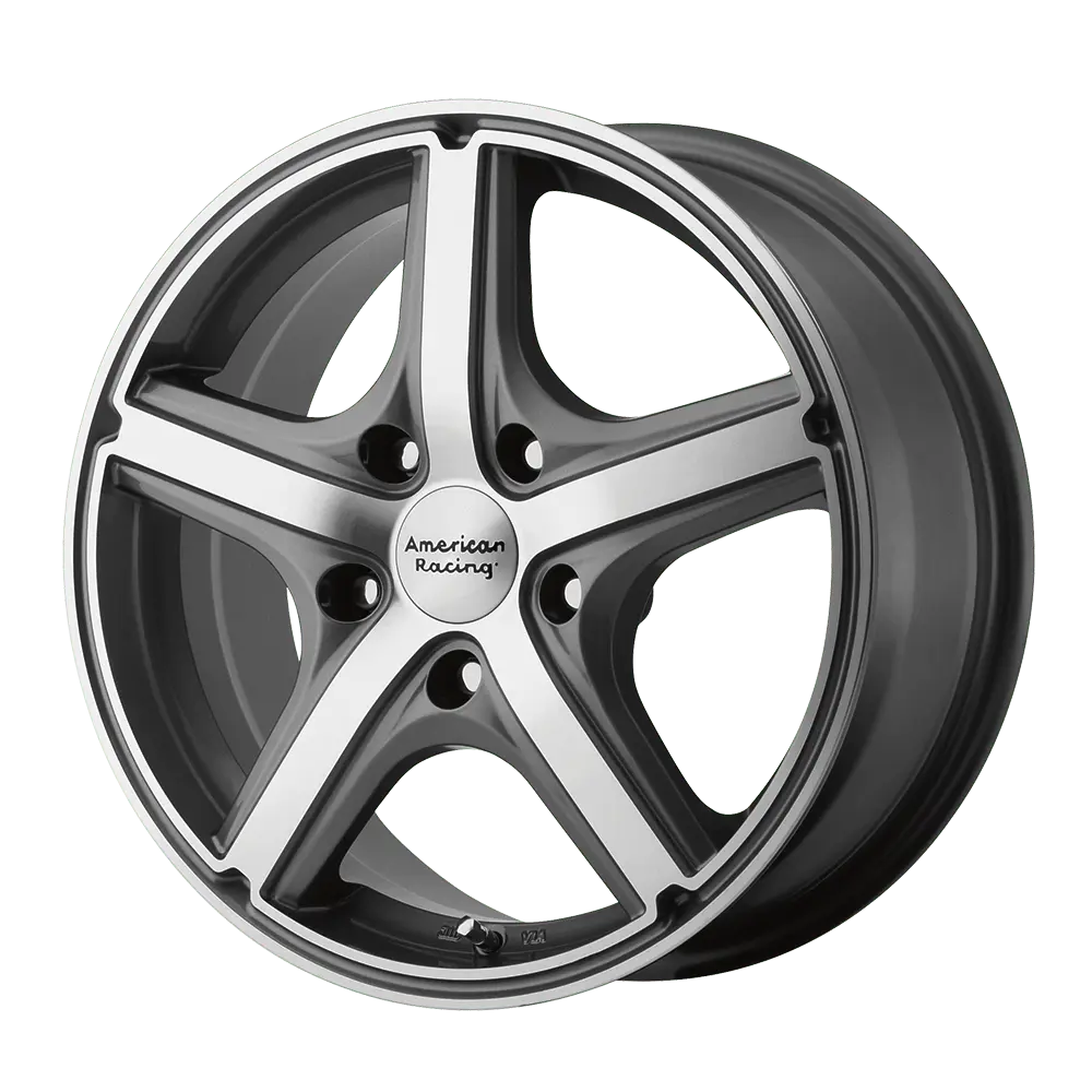 American Racing AR883 Maverick 16X7 5X120.65  40mm Anthracite Machined - image principale du produit