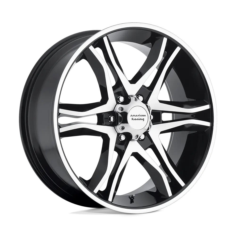 American Racing AR893 Mainline 16X8 5X114.3  0mm Gloss Black Machined - main product image