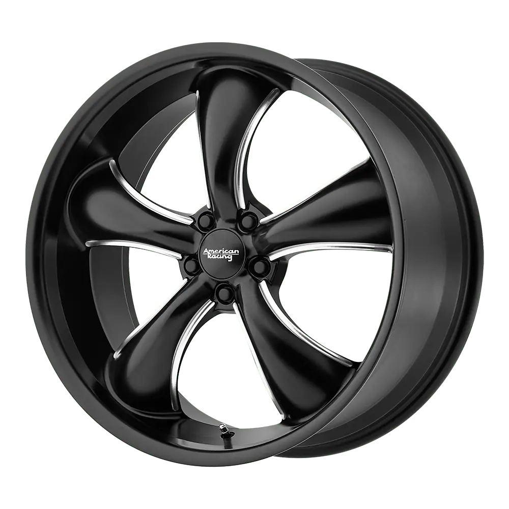 American Racing AR912 TT60 20X8.5 5X114.3  45mm Satin Black Milled - image principale du produit