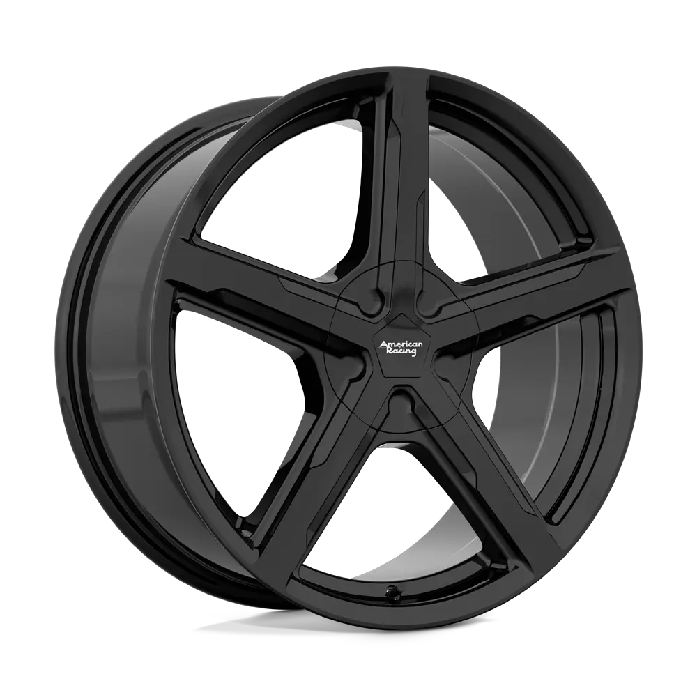 American Racing AR921 Trigger 16X7 BLANK  40mm Gloss Black - main product image