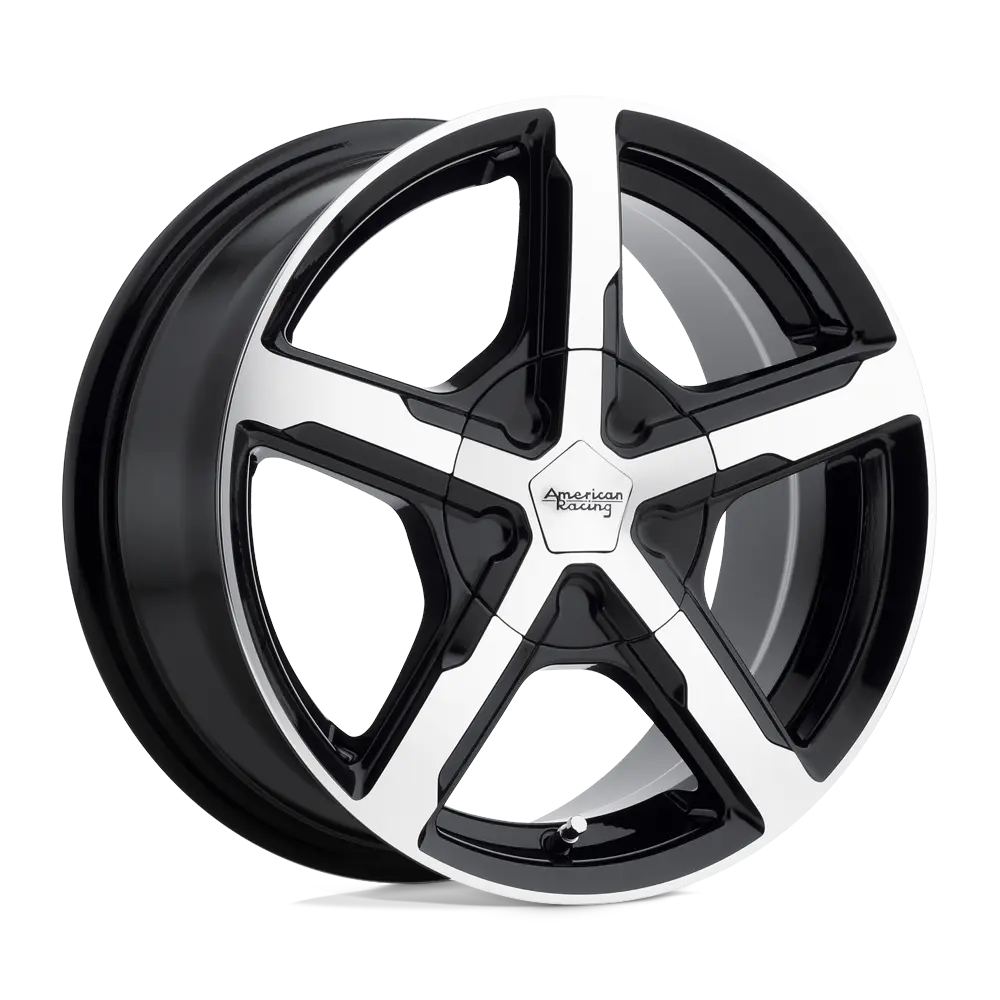 American Racing AR921 Trigger 16X7 5X114.3 5X120 40mm Gloss Black Machined - main product image