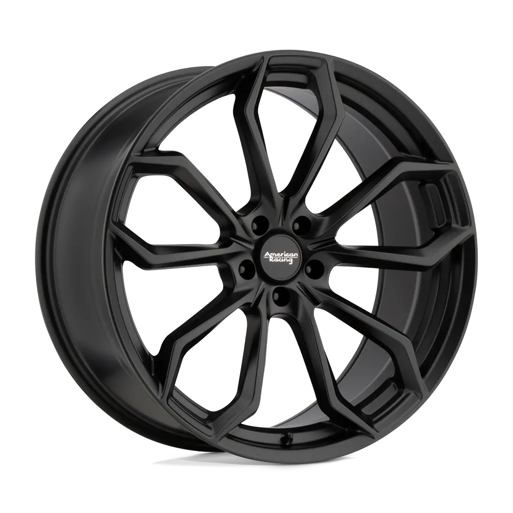 American Racing AR932 Splitter 20X9 5X114.3  35mm Satin Black - main product image