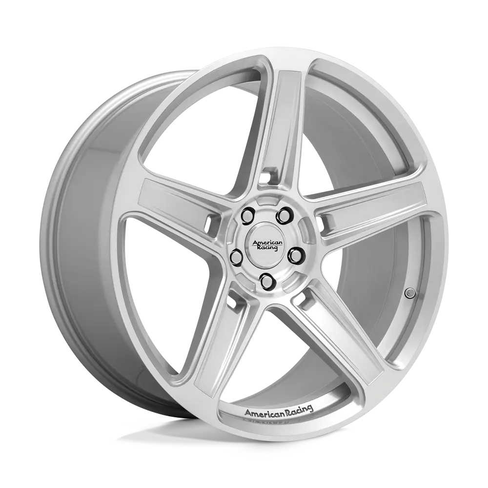 American Racing AR936 22X9 5X115  20mm Machined Silver - main product image