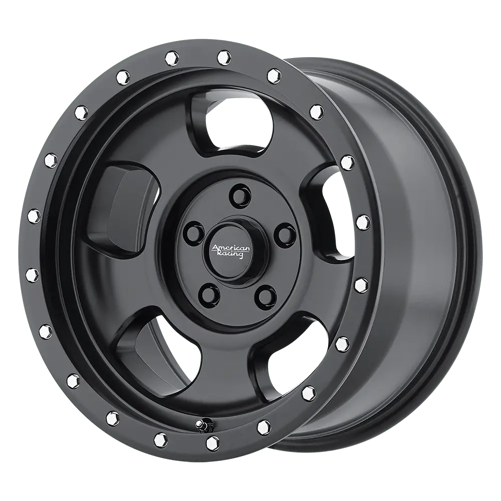 American Racing AR969 Ansen Offroad 17X8 5X139.7  0mm Satin Black - image principale du produit