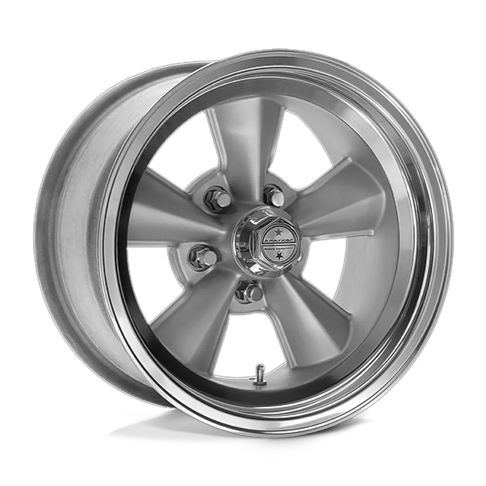 American Racing VNT70R 17X9 5X120.65  0mm Gunmetal W/ Polished Lip - main product image