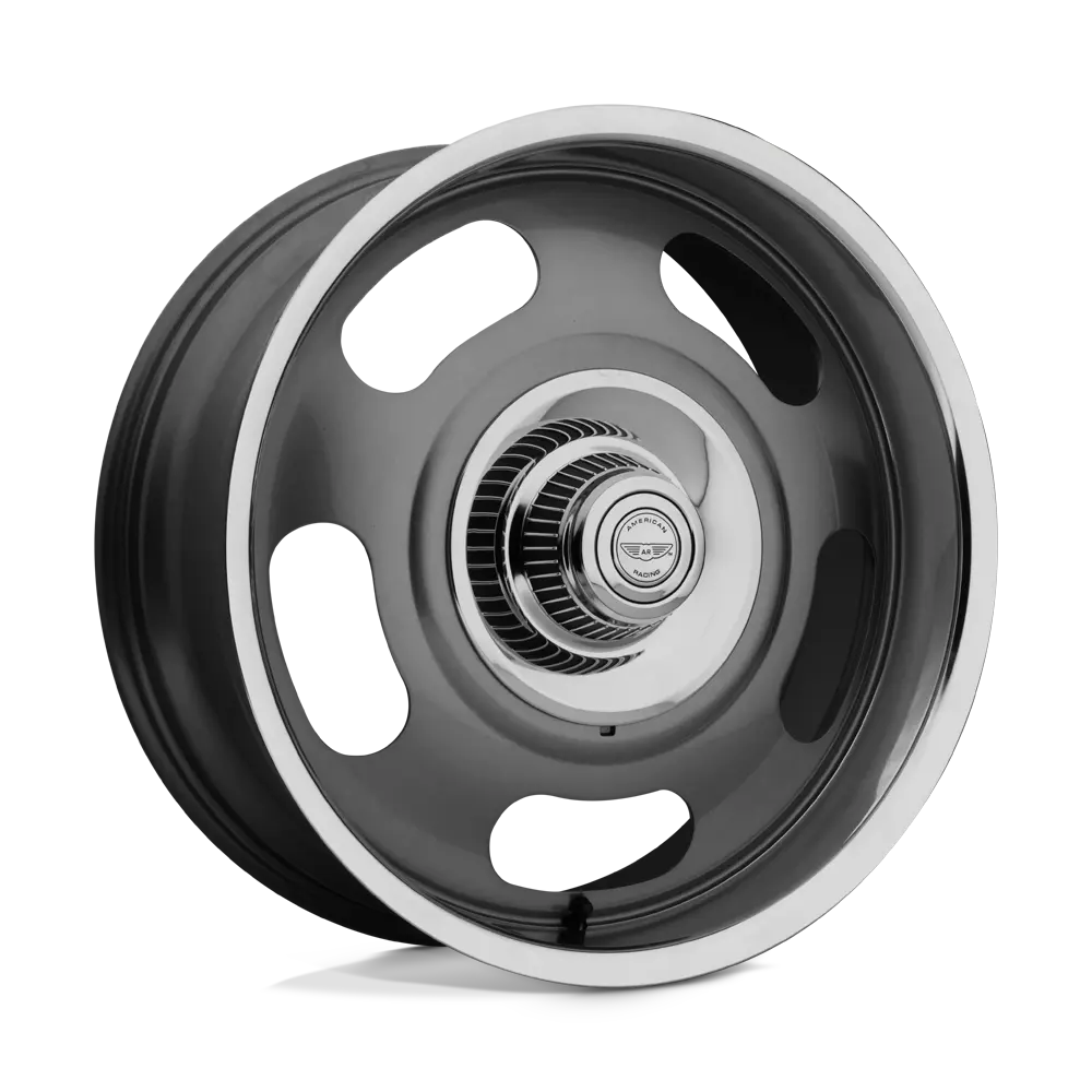 American Racing VN506 17X9 5X120.65 5X127 12mm Mag Gray Center Polished Lip - image principale du produit