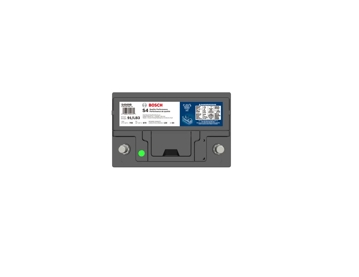 Starter Battery miniature 4
