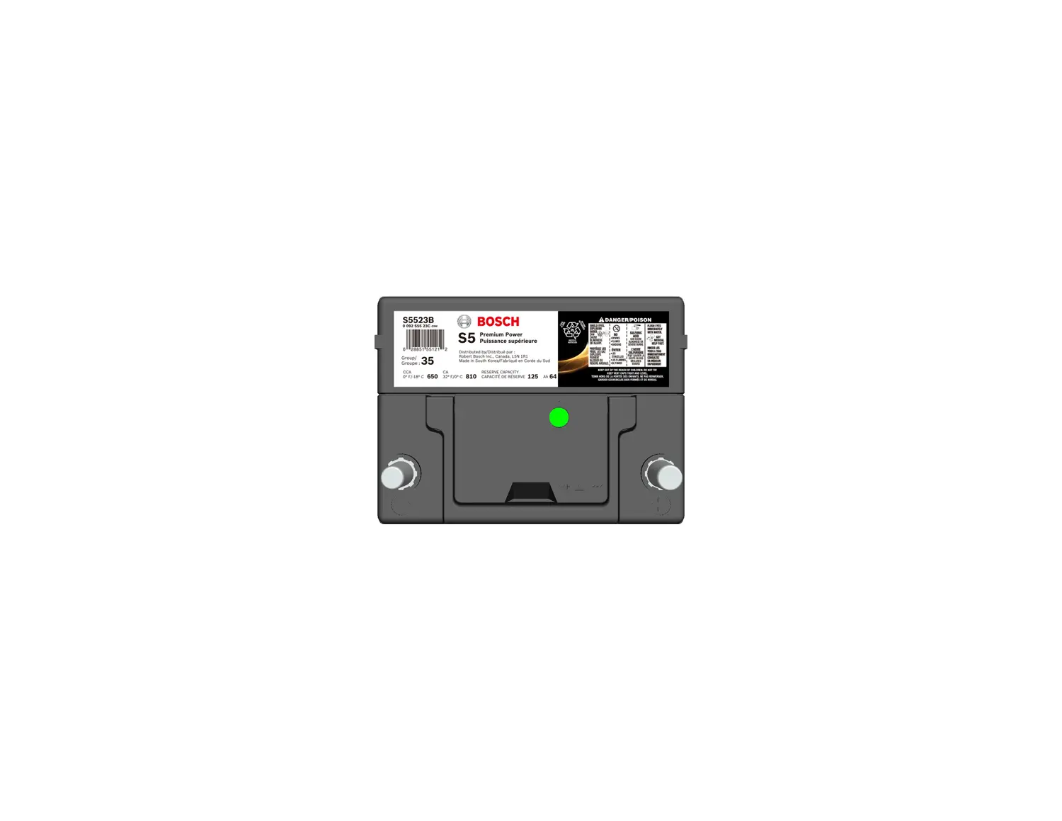 Starter Battery miniature 4