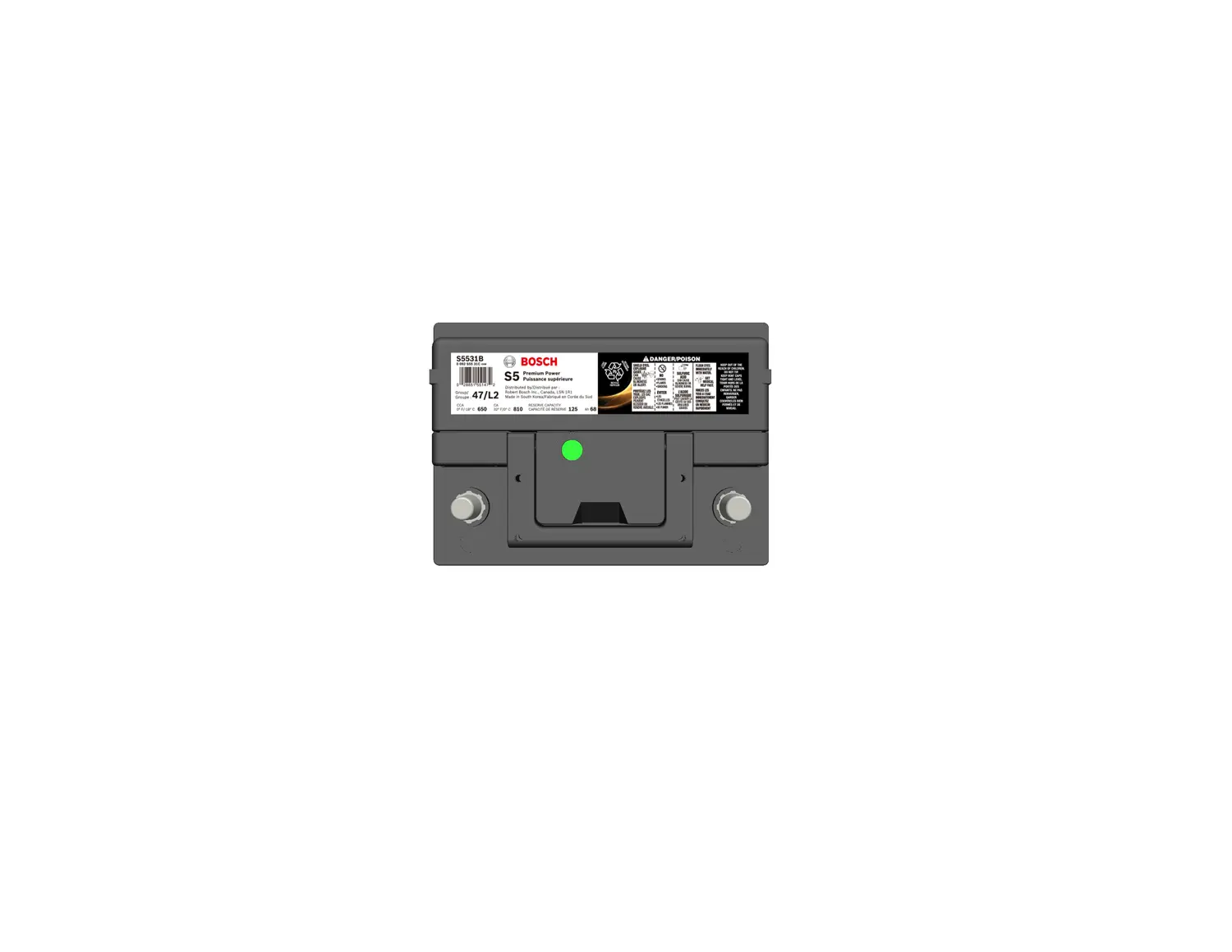 Starter Battery miniature 3