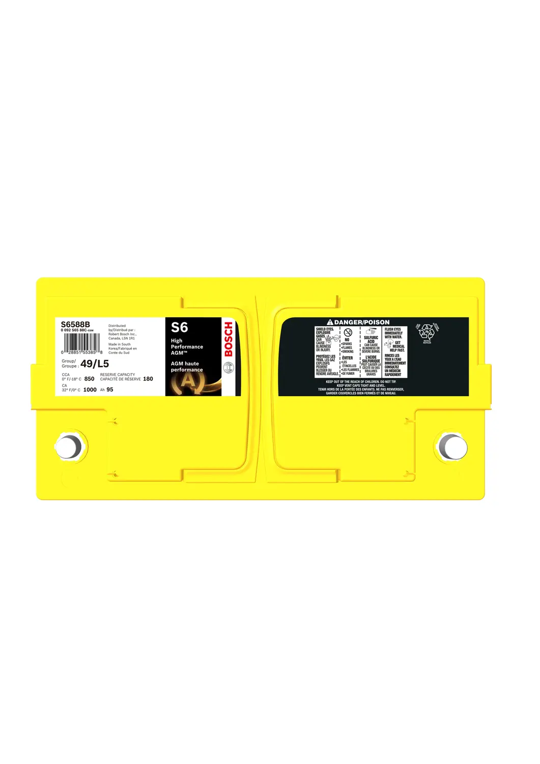 Starter Battery miniature 4