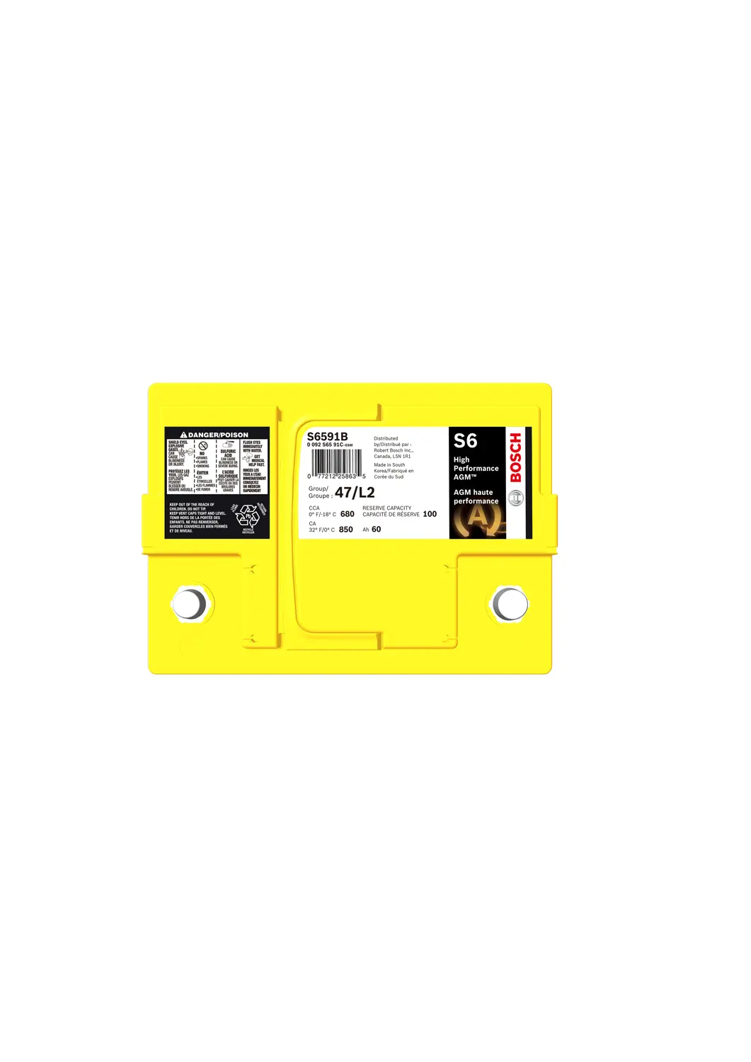 Starter Battery miniature 2