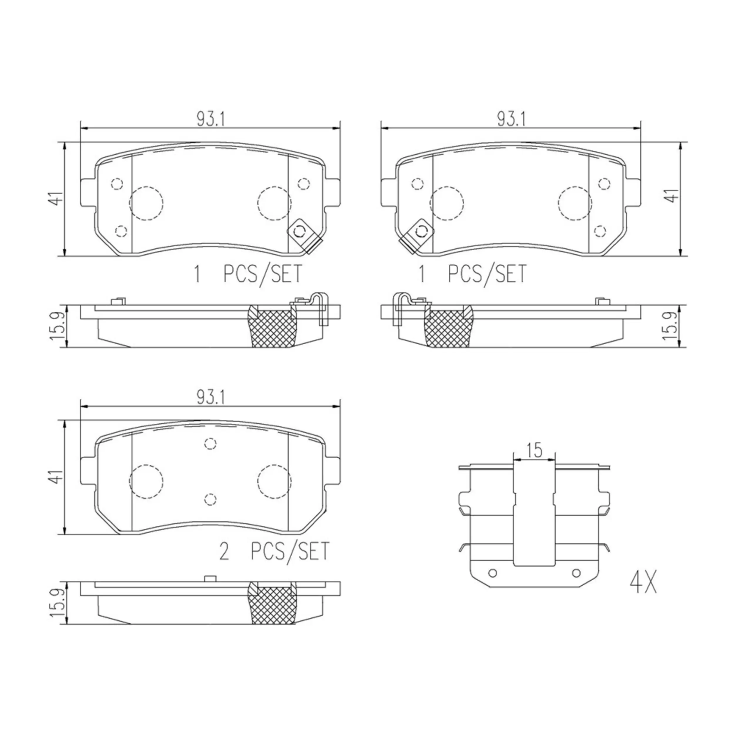 Disc Brake Kit miniature 2
