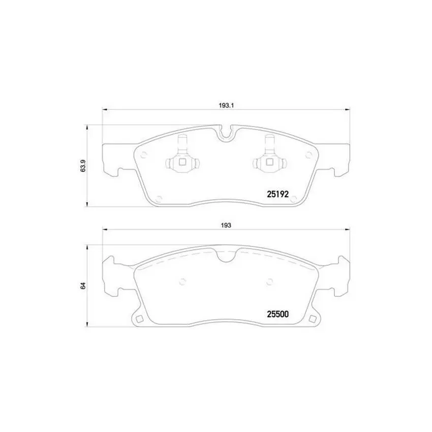 Disc Brake Pad Set miniature 4