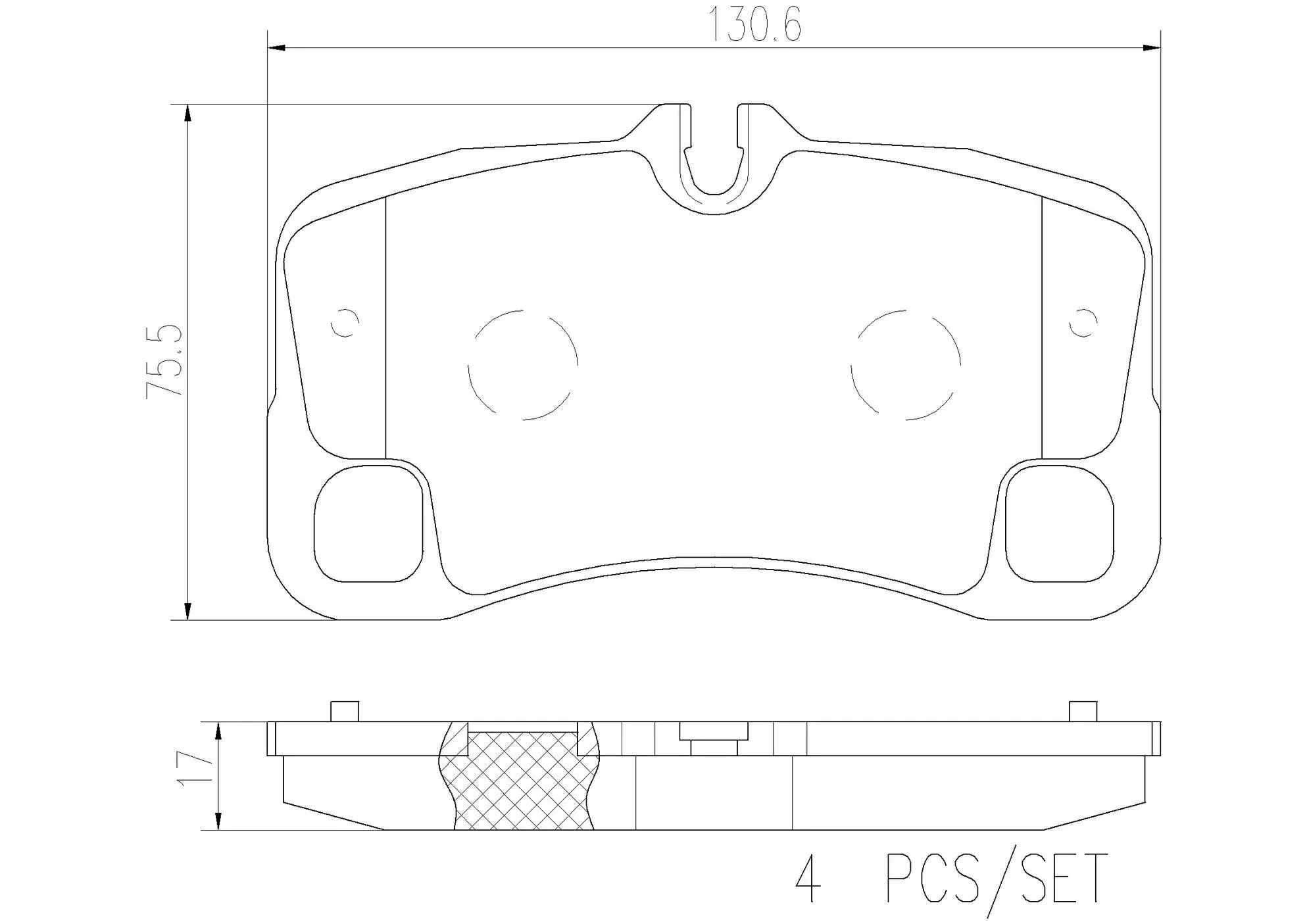 Disc Brake Pad Set miniature 4