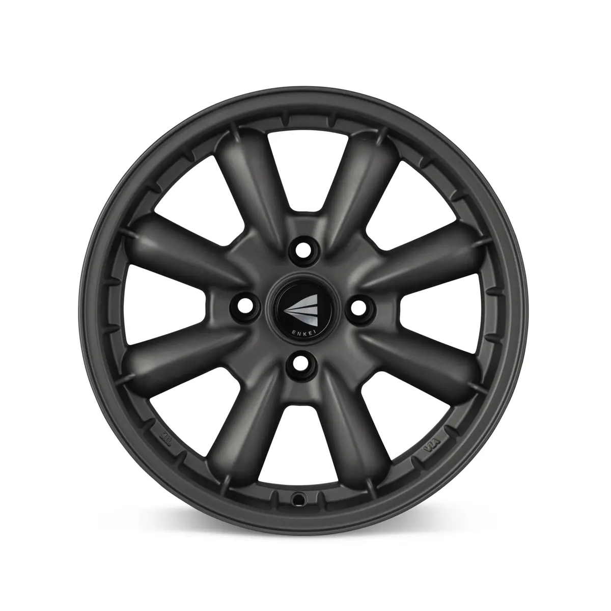 Enkei Compe 16X8 4X114.3 ET 0mm Matte Gunmetal miniature 2