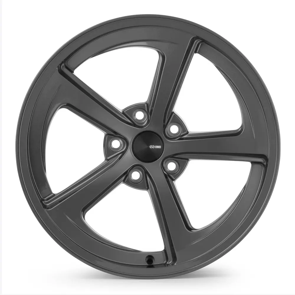 Enkei Giotto 19X8 5X120 ET 50mm Gloss Light Gunmetal thumbnail 2