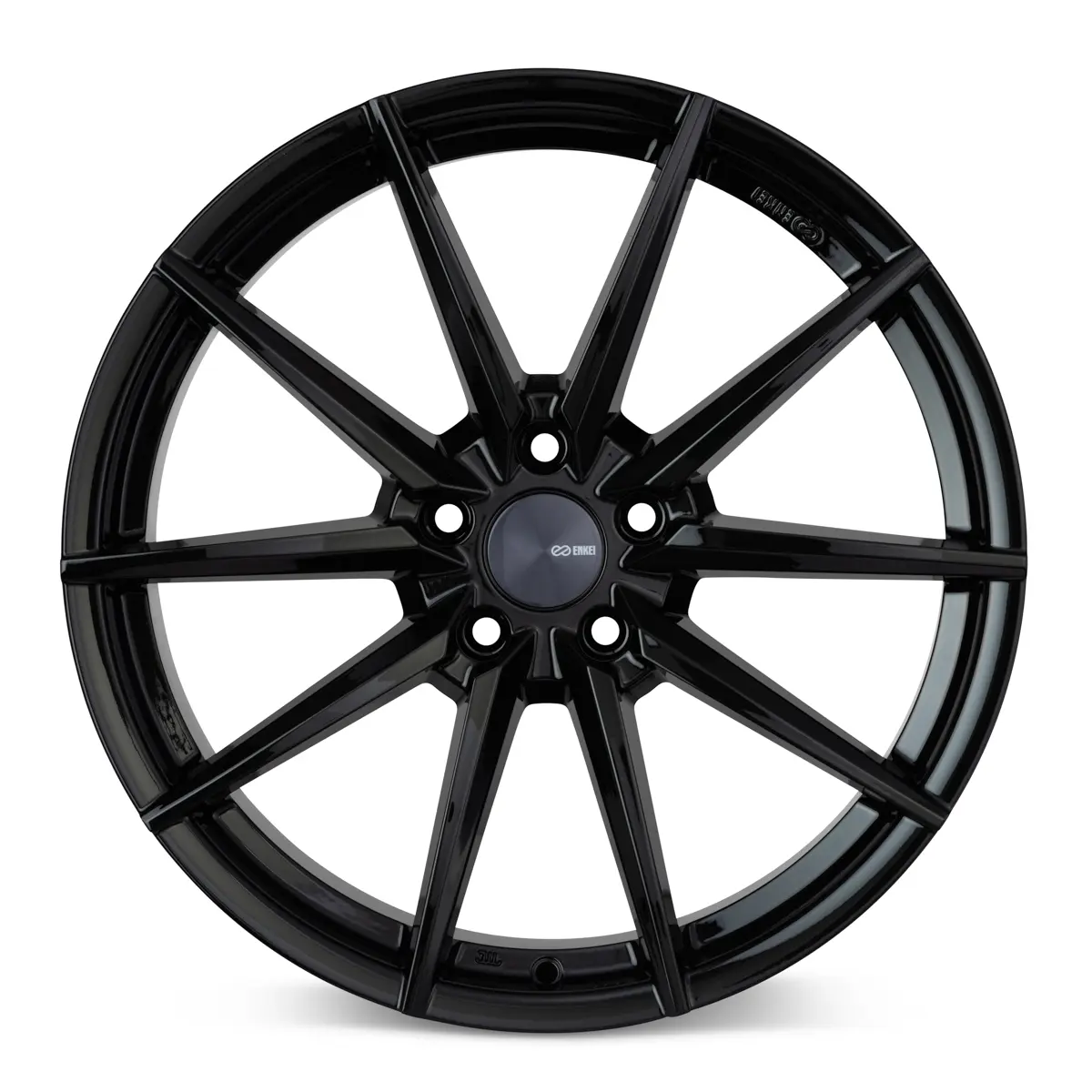 Enkei Hornet 19X8 5X112 ET 45mm Gloss Black thumbnail 2
