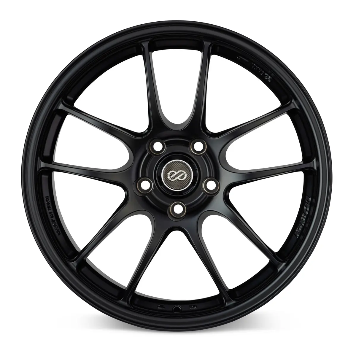 Enkei PF01 17X7 4X100 ET 38mm Matte Black thumbnail 2