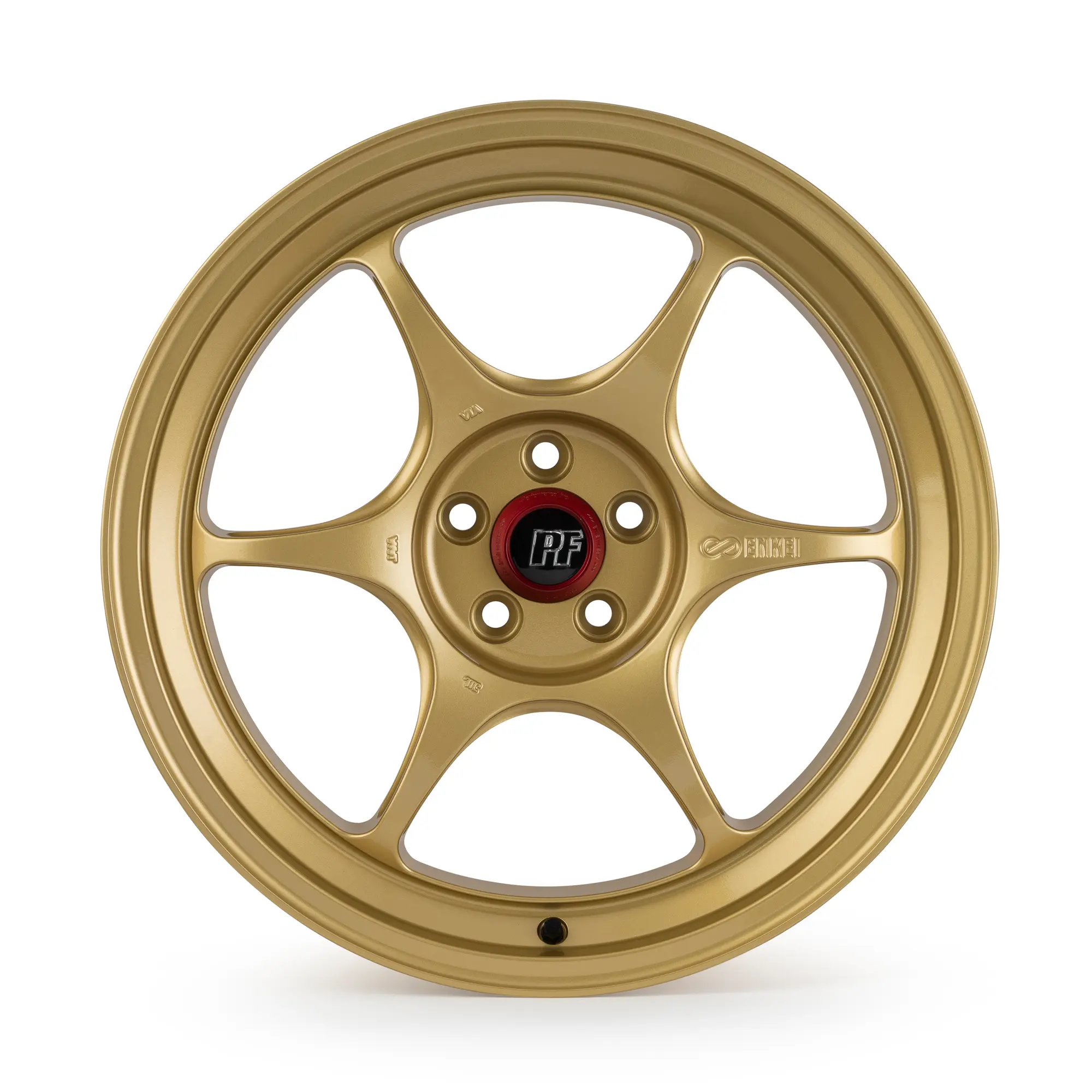 Enkei PF06 18X7.5 5X112 ET 48mm Gold miniature 2
