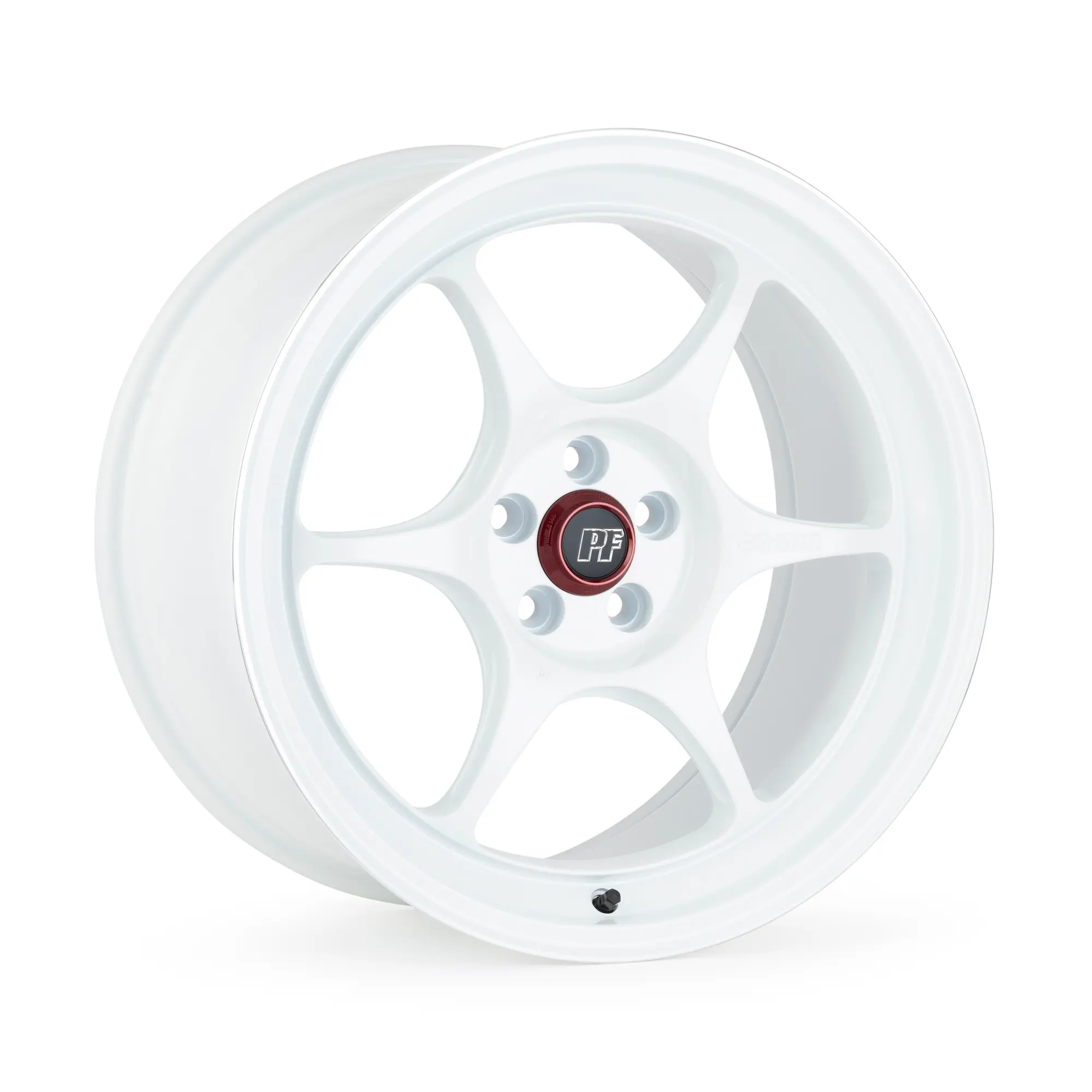 Enkei PF06 18X7.5 5X112 ET 48mm Machined White