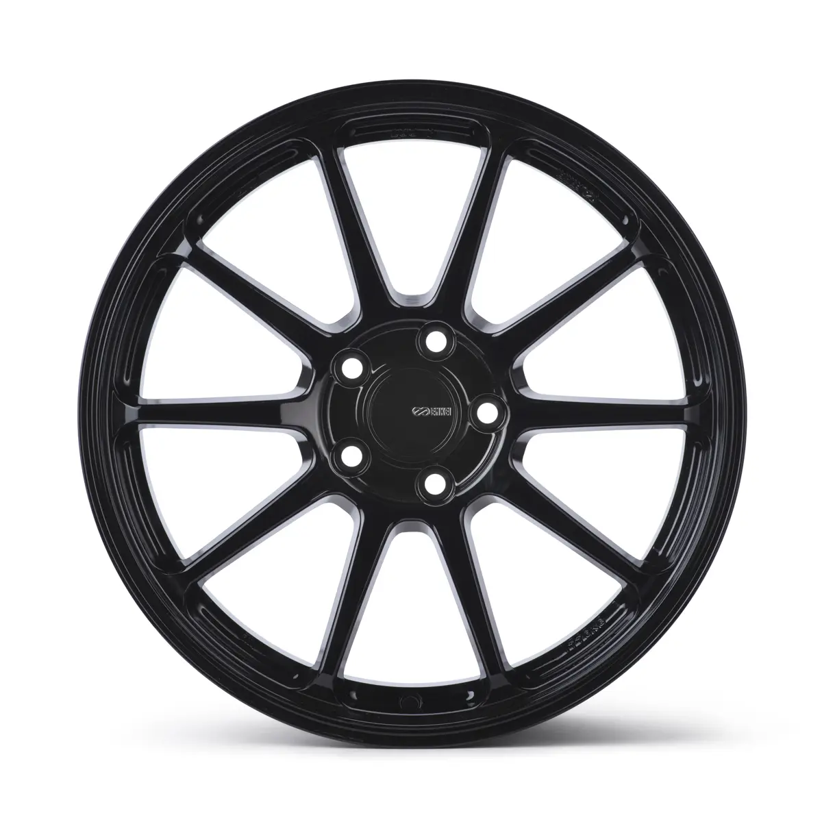 Enkei PX-10 17X7.5 5X100 ET 45mm Gloss Black miniature 2