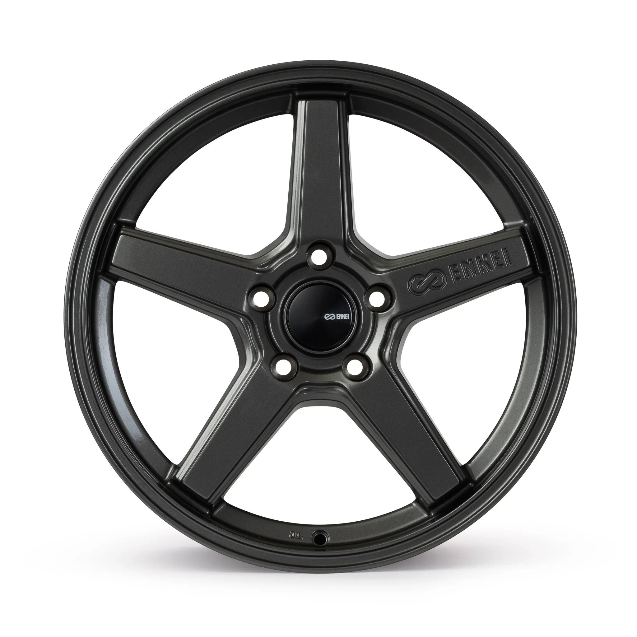 Enkei Quasar 17X7.5 5X100 ET 45mm Gloss Light Gunmetal miniature 2